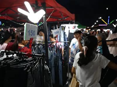 Consumer shopping on smartphone comparing prices and products online