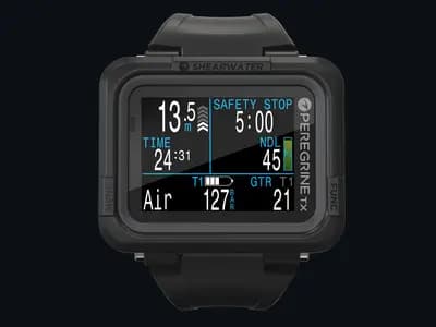The Shearwater Peregrine TX dive computer