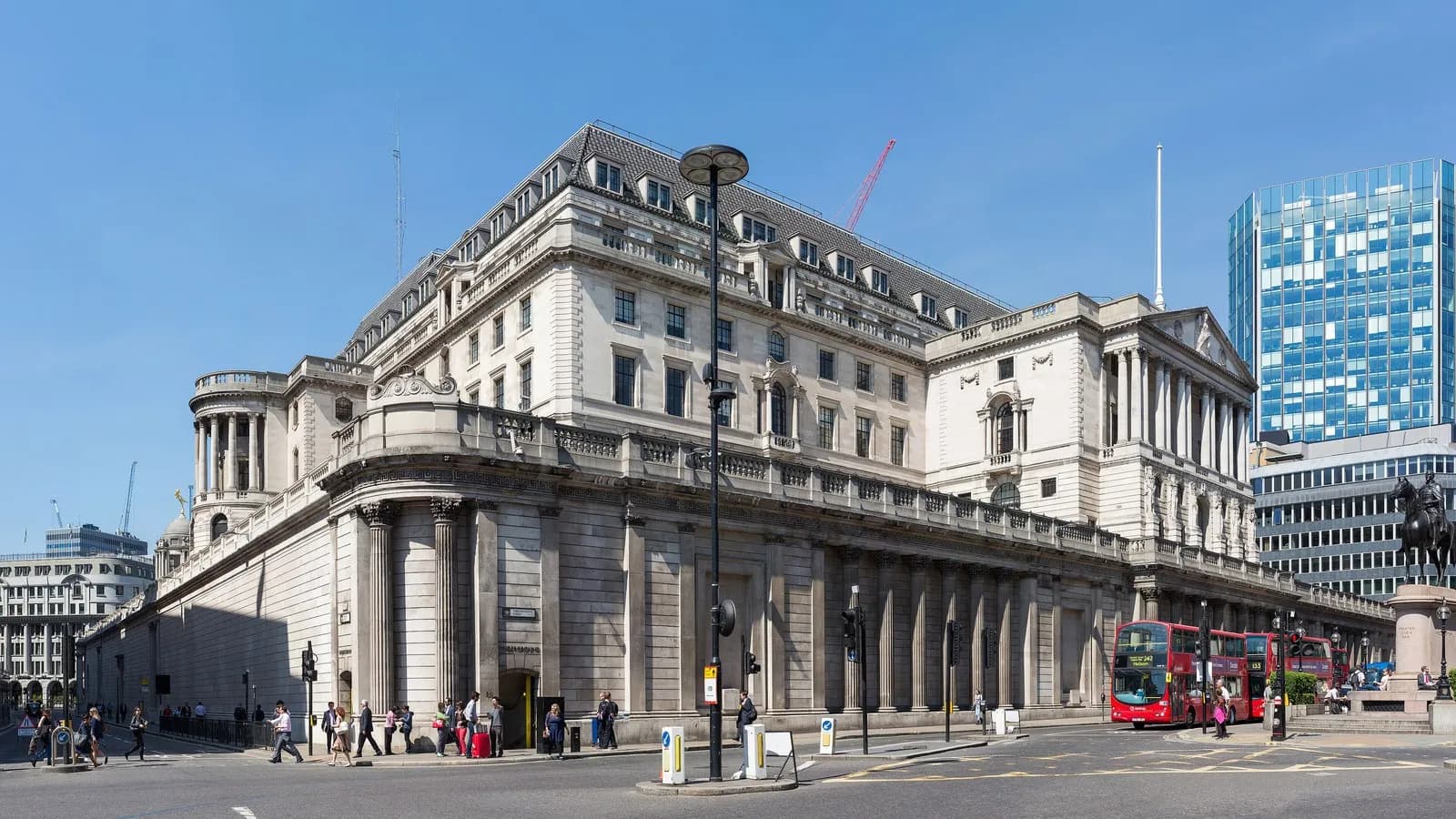 The Bank of England in London, illustrative of UK financial regulation and not the Financial Conduct Authority's own building, photographed in June 2015