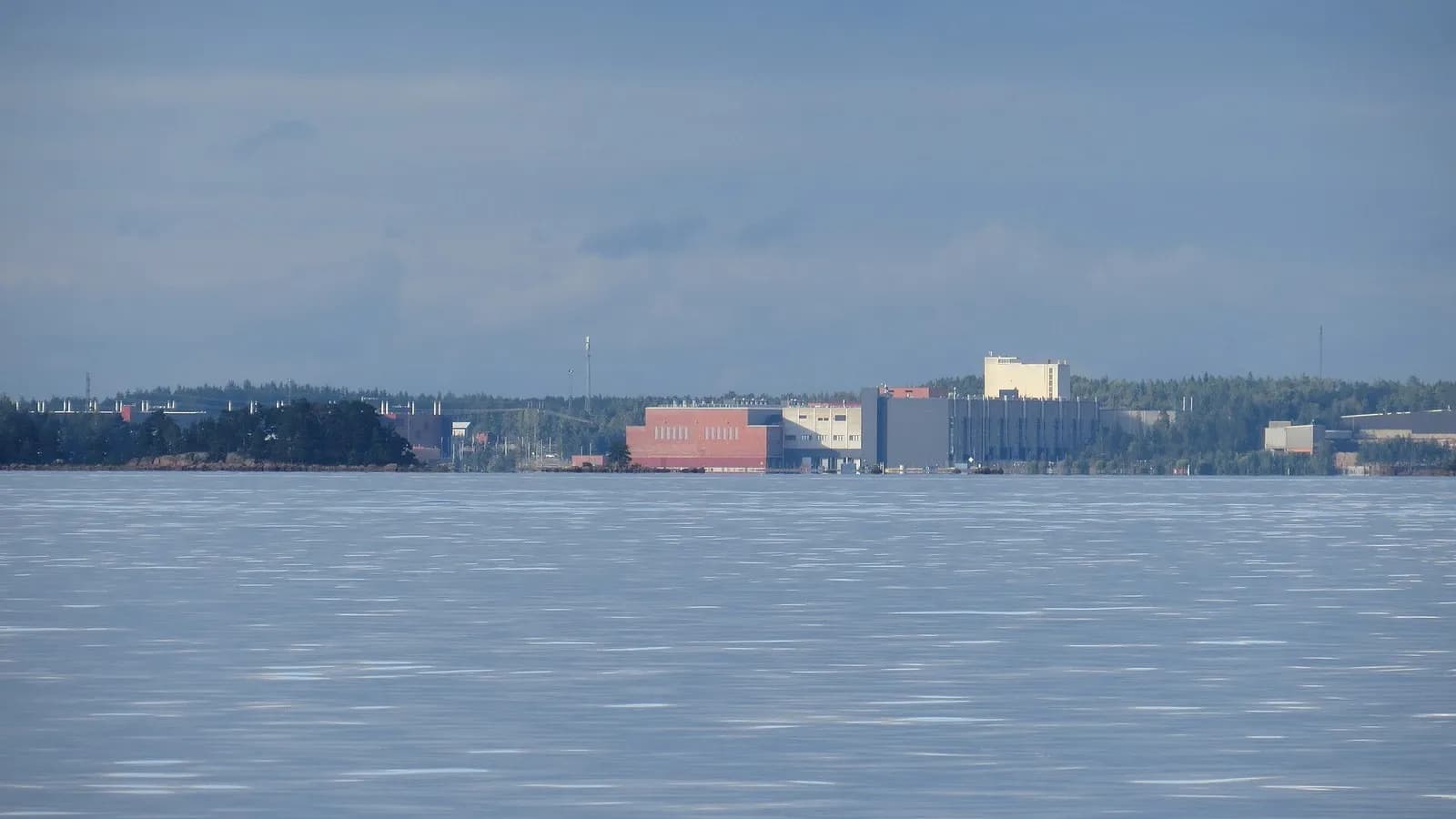 Google's data centre at Hamina, Finland, on the site of a former paper mill, photographed on 29 July 2016, a file photograph of the existing Hamina site and not of the Muhos or Kajaani sites