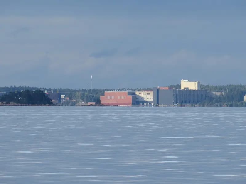 Google's data centre at Hamina, Finland, on the site of a former paper mill, photographed on 29 July 2016, a file photograph of the existing Hamina site and not of the Muhos or Kajaani sites