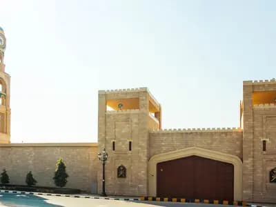 The Qasr al-Hosn palace on the seafront at Salalah, Oman, where the postponed meeting between Iran and the Gulf states was to have been held