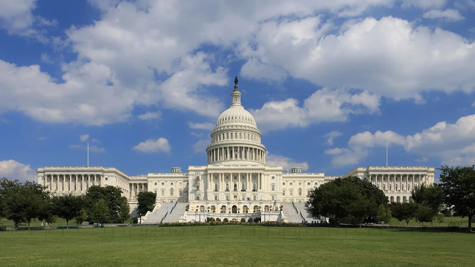 The west side of the United States Capitol in Washington, where the Ban Artificial Superintelligence Act was introduced, photographed in September 2013